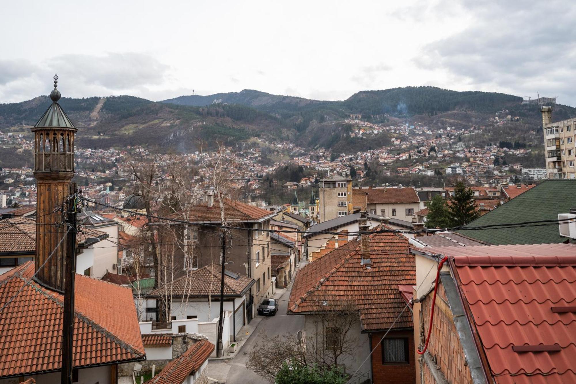 Design 1Bdr Apartment With City View Sarajevo Ngoại thất bức ảnh